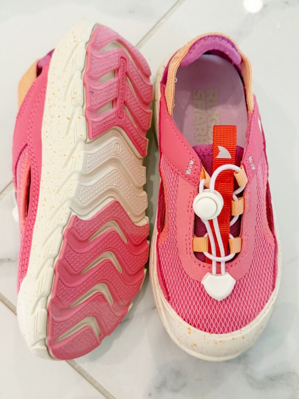 Rugged Shark Toddler Girls Trek Sandal 11 in Pink - Picture 2 of 12